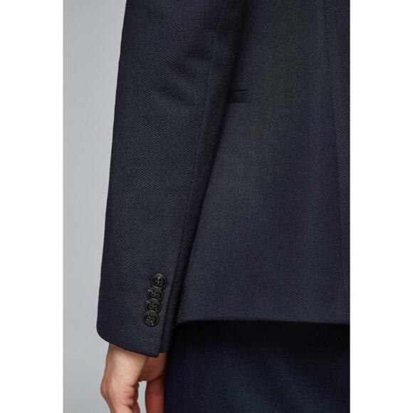 NEW Zara Man Basic Navy Blazer Size 40 - Picture 2 of 12